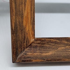 Vintage Rustic Oak Wood Square Picture Frame 6x6 for Home Décor - Etsy