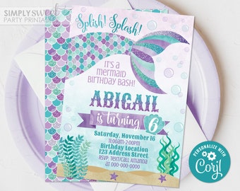 etsy printable invitations