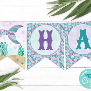 Pastel Rainbow Happy Birthday Banner, Paper Decorations, Bunting,  Decorative Flags, Paper Garland, Party Decorations, Photo Props, Backdrops  