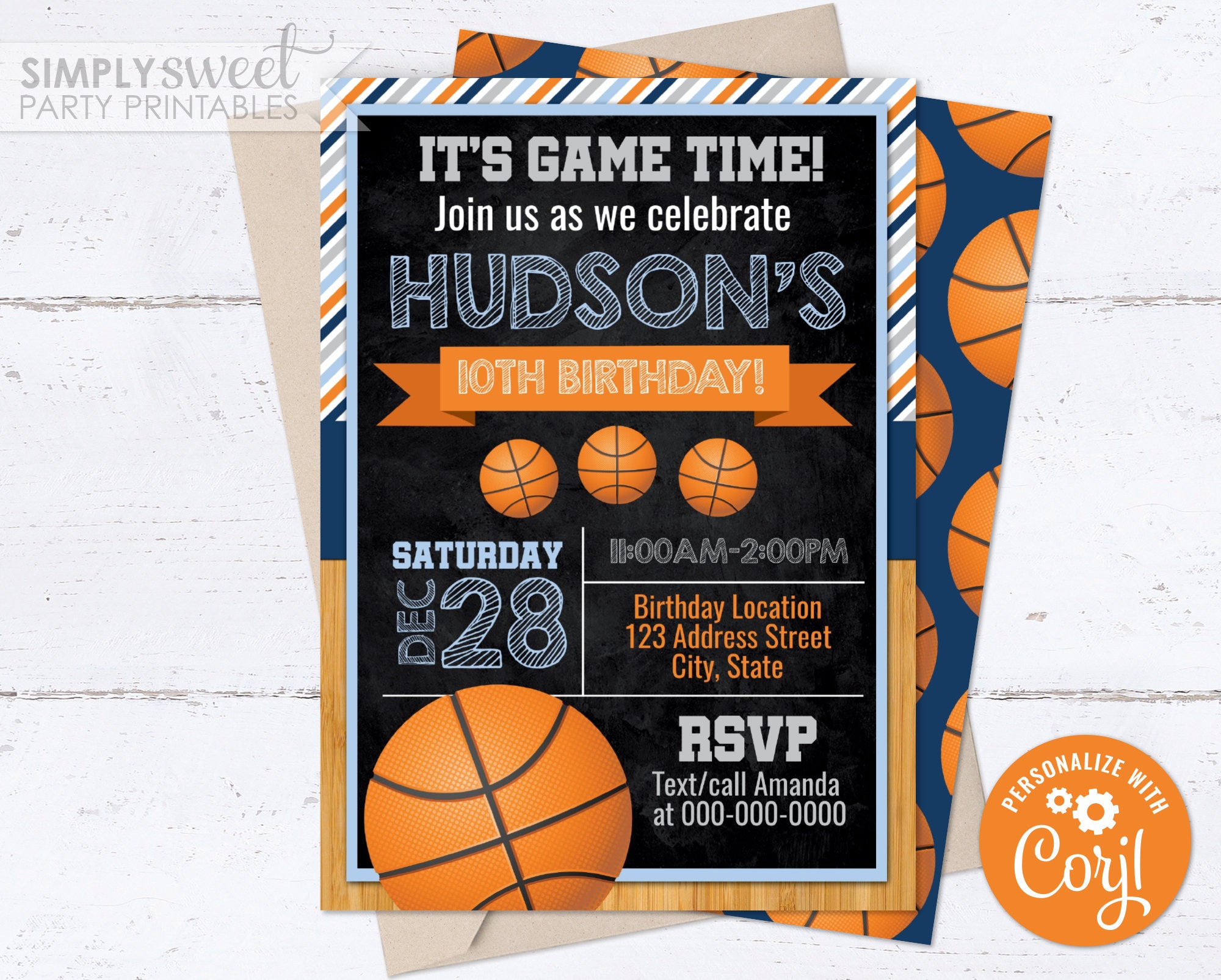 Editable Basketball Birthday Invitation Basketball Etsy editable-basketball-birthday-invitation-basketball-etsy