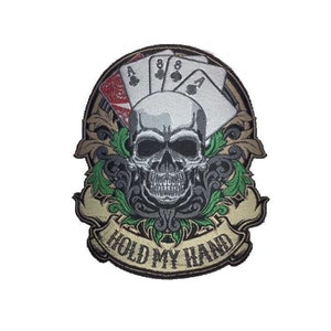 Hold My Hand - Morale-patch (geborduurde of geweven versie)