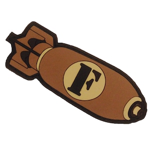 F-Bomb - PVC Morale Patch Arid Desert