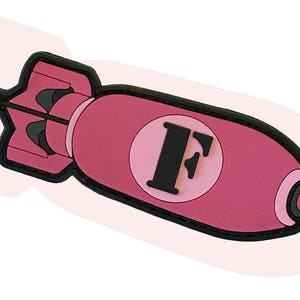 Pink F-Bomb - PVC Morale Patch