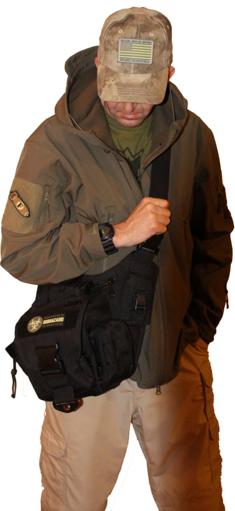 Men's Tactical Diaper Bag Etsy