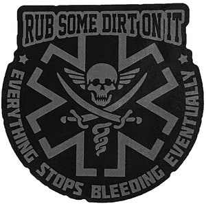 Rub Some Dirt On It - Bumper Sticker Decal