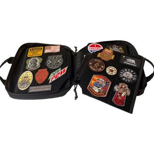 Morale Patch Storage Book with Removable Hook & Loop Pages