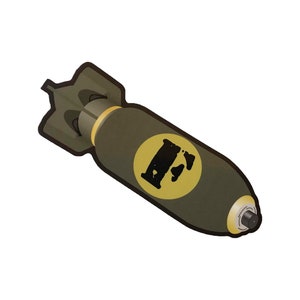 Large F-Bomb - Bumper Sticker / Vinyl Decal