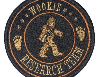 Wookie Research Team - Embroidered Star Wars Morale Patch