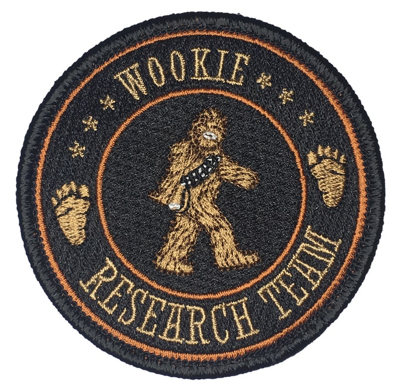 Wookie Research Team - Embroidered Star Wars Morale Patch 