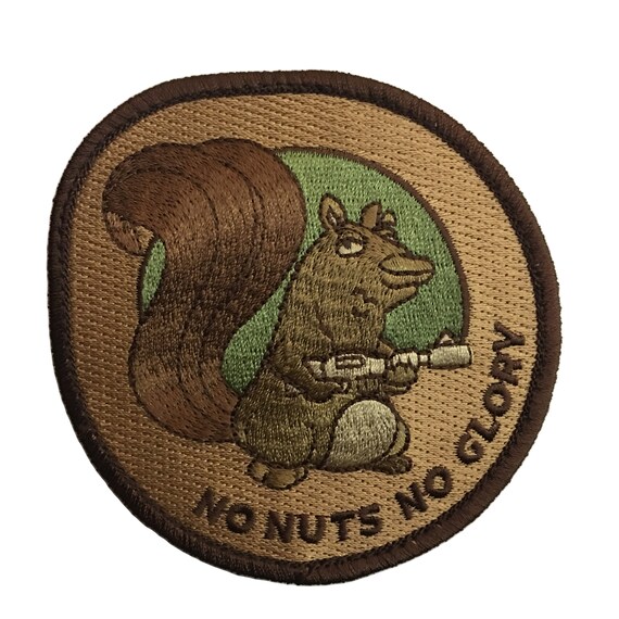 Zero Care Bear Embroidered Morale Patch With Hook Backing