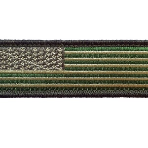 ACU American Flag - Tactical Hat Embroidered Morale Patch with Hook and Loop Backing