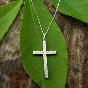 Buy The Brazen Serpent Wood Cross Necklace on 28 Cord - 1.25