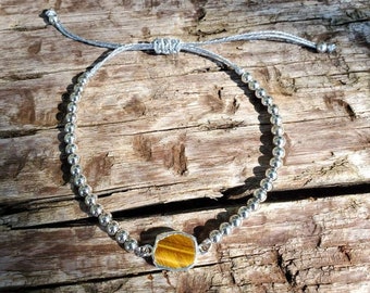 Tiger's Eye Adjustable Bracelet