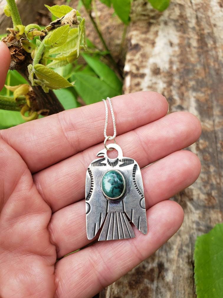 Turquoise Sterling Silver Navajo 