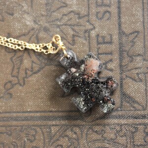 Orgonite Puzzelstuk ketting