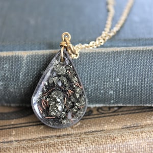 Orgonite Teardrop Necklace