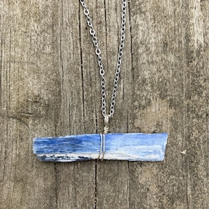 Blue Kyanite Necklace
