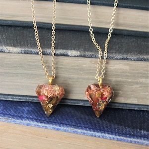 Diamond-Shaped Orgonite Necklace