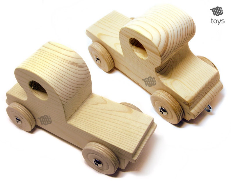 Elephant car wood toy Etsy