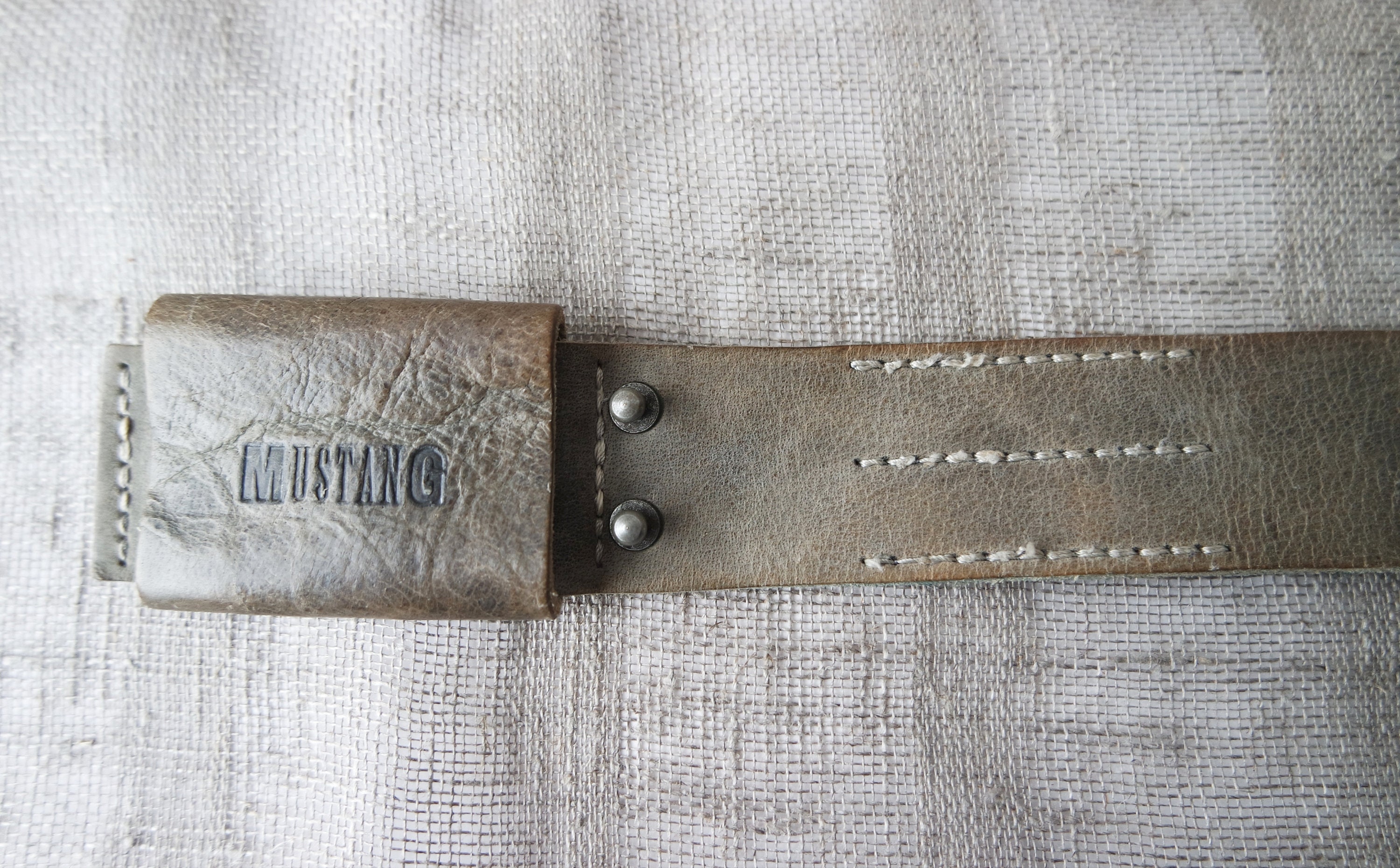 【GOOD GRIEF!】 Border Belt グレー GOOD GRIEF!】 Border Belt グレー