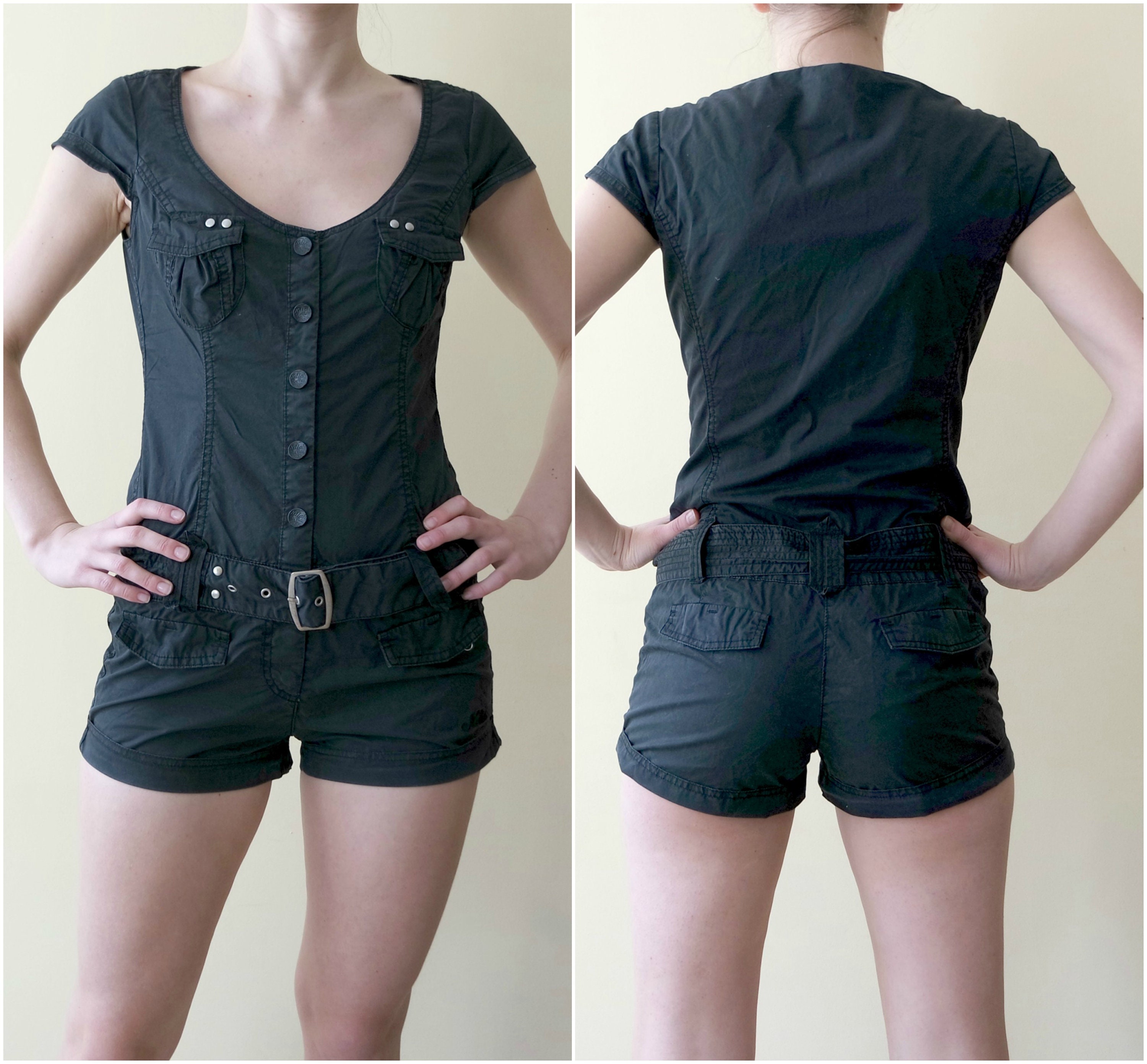 vintage black jumpsuit