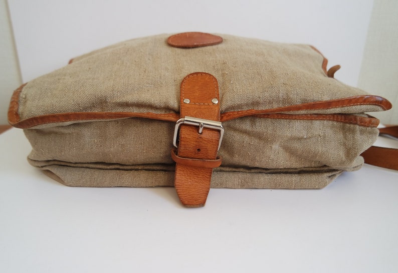 Vintage Large Messenger Bag Canvas Messenger Bag Crossbody Bag Extra Large Satchel