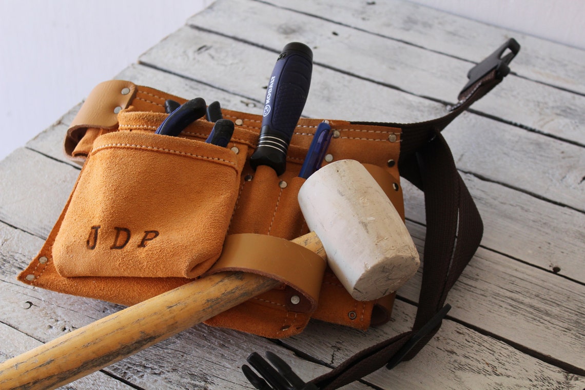 Kids Tool Belt Monogramed Kids Tool Belt Toy Tool Belt Etsy