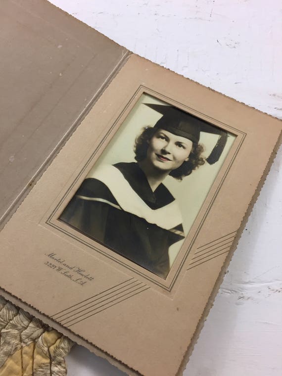 Vintage Graduation Picture Vintage Ephemera Vintage Class Etsy