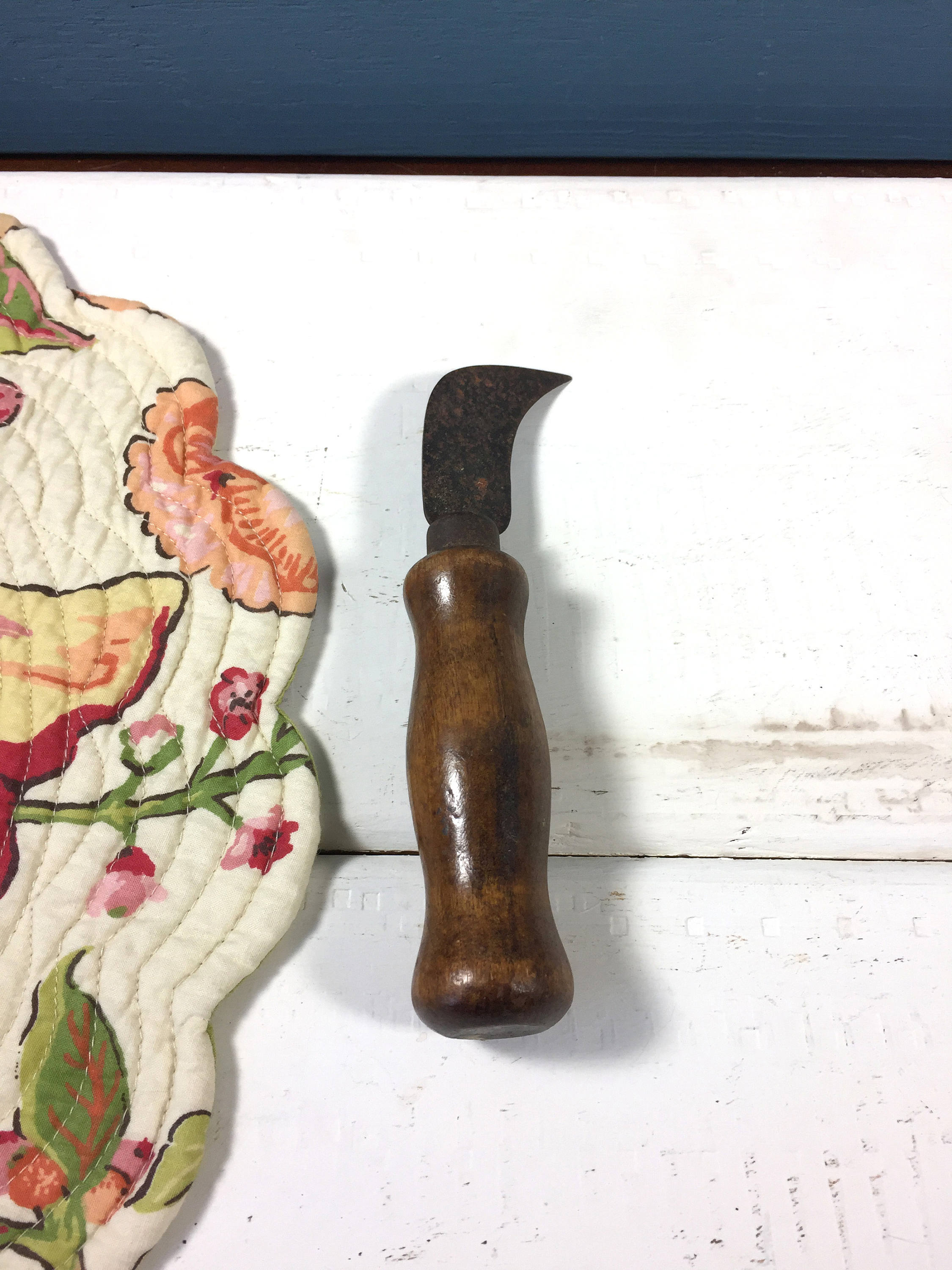 Vintage Carpet Knife Fixed Blade Knife Linoleum Knife Box Etsy