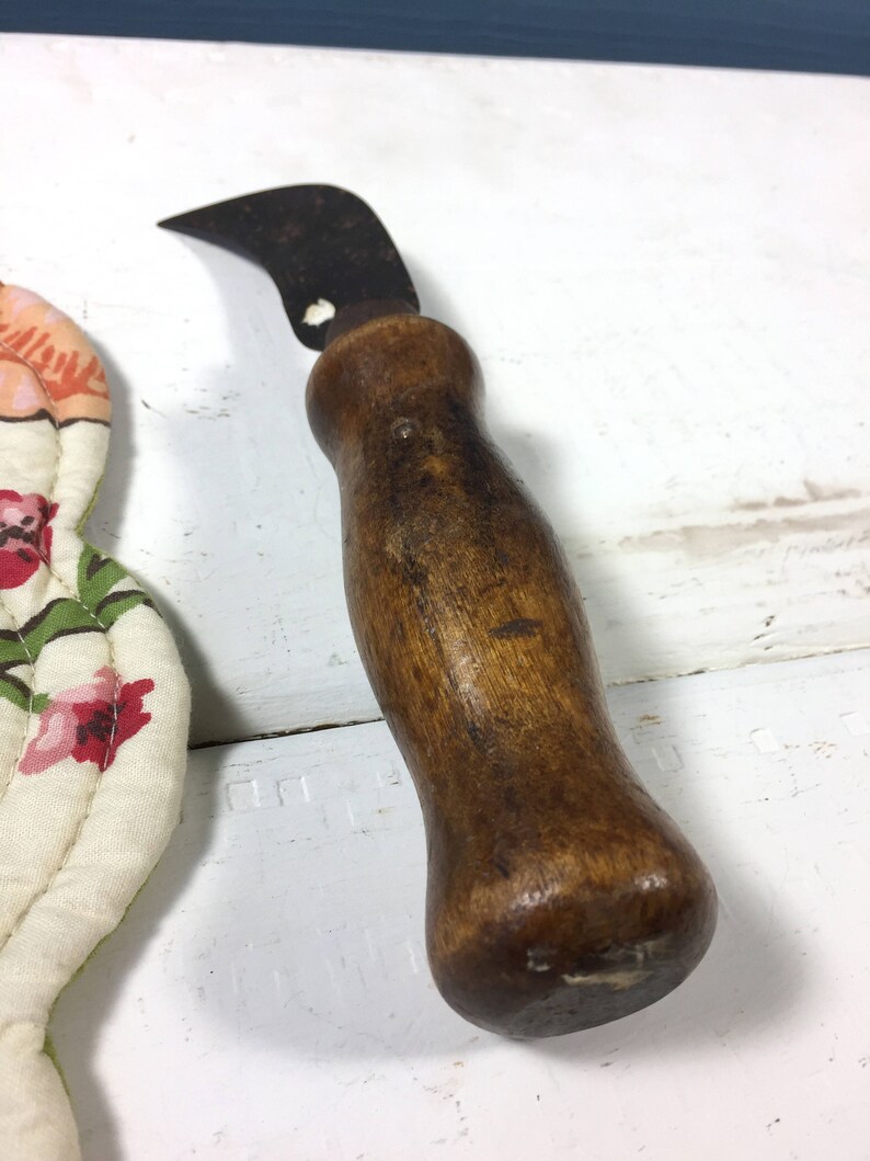 Vintage Carpet Knife Fixed Blade Knife Linoleum Knife Box Etsy