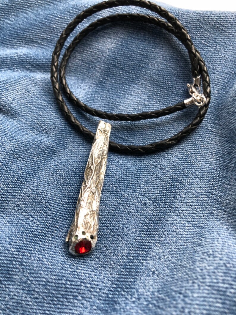 The Joint Pendant Necklace Silver Plated Etsy