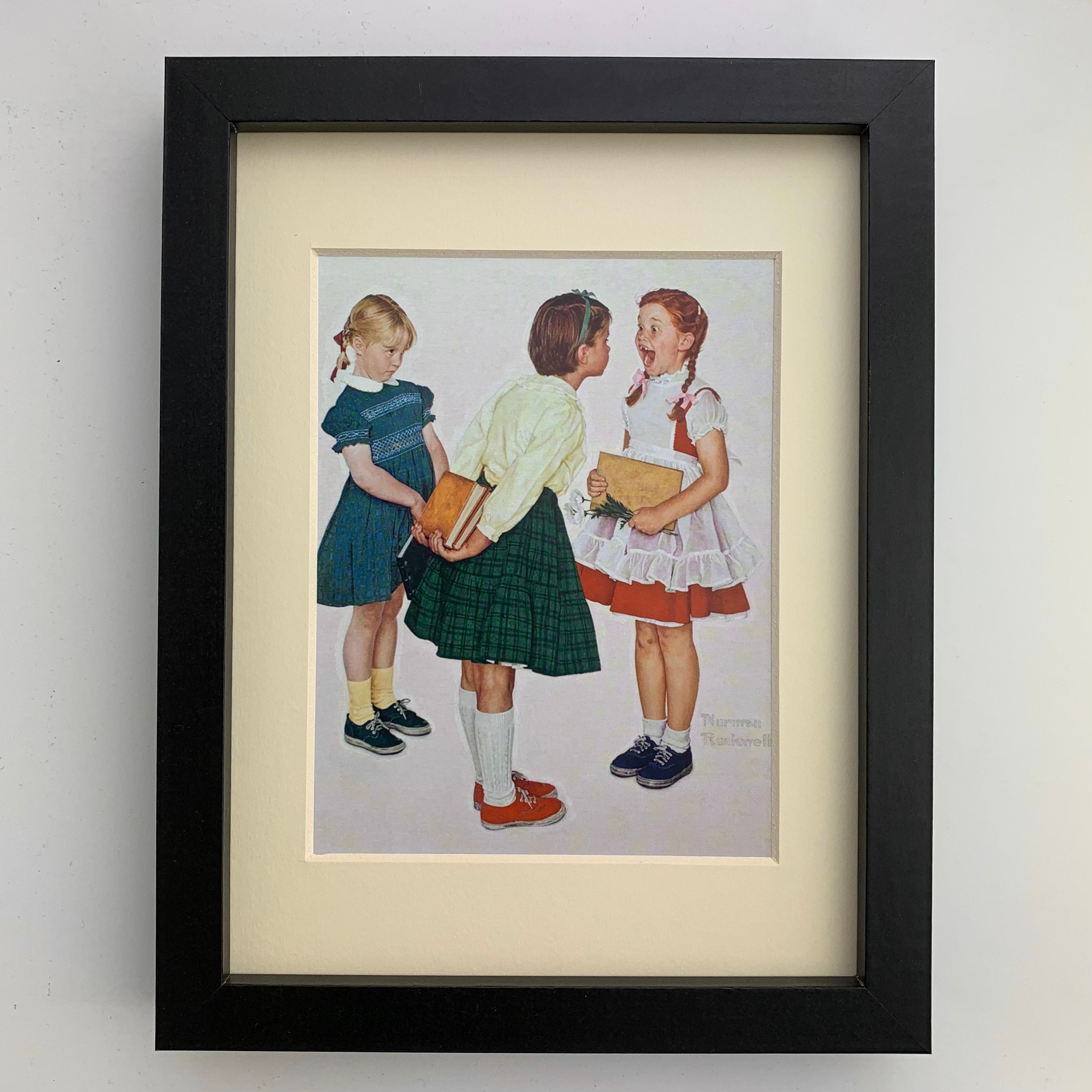 Norman Rockwell 30 Gerahmte Americana Wandkunst | Etsy