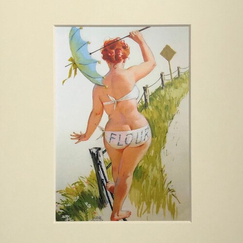 A4 Framed Print Calendar Girl Wall Art Fan Art Graphic Design Duane Bryers Birthday or Anniversary gift. Picture Frame Hilda 5 A4 Framed Print Calendar Girl Wall Art Fan Art Graphic Design Duane Bryers Birthday or Anniversary gift. Picture Frame Hilda 5