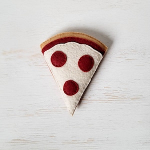 Pepperoni Pizza Slice Cat Toy