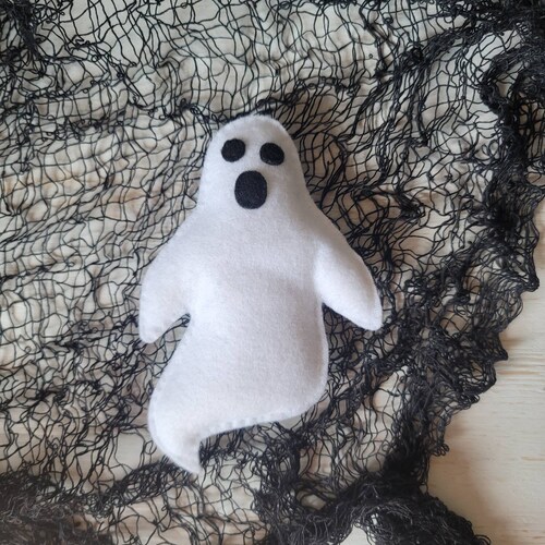 Ghost Cat Cat Toy Organic Catnip Woolblend Felt Etsy