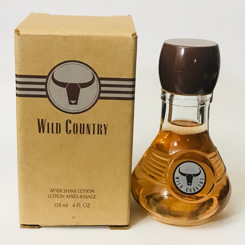 Avon Wild Country After Shave Lotion 4 Fl Oz Vintage Etsy