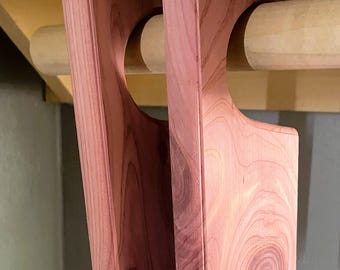 10pc.Handmade Red Cedar Closet Hangers