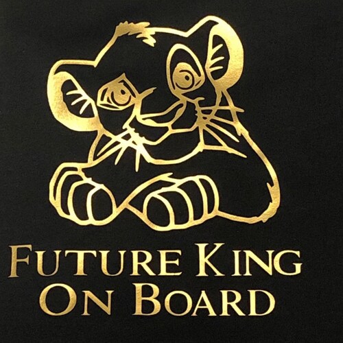 Lion King Baby Shower Invitation Etsy