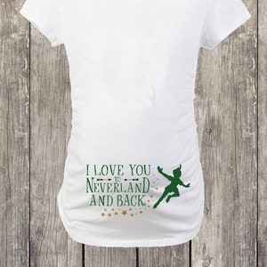 peter pan maternity shirt neverland and back lost boy pregnancy shirt announcement