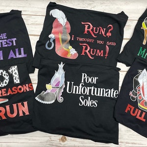 Run wine and dine marathon tank villain shirt Villain marathon