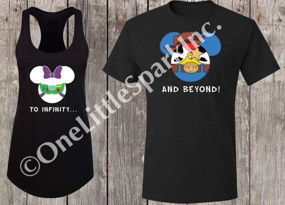 disney couple shirts toy story