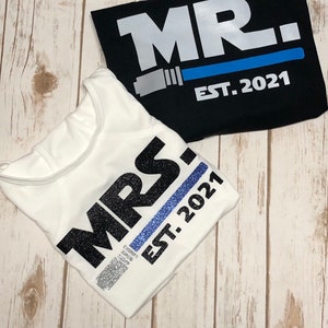 star war mr and mrs shirt