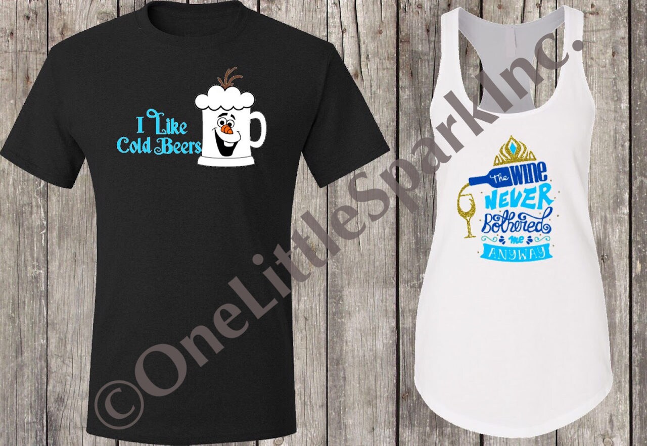 disney food and wine shirts
