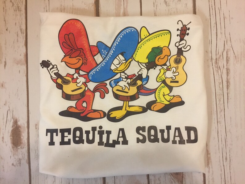 Three Caballeros Shirt Disney Drinking Shirt Disney Food and - Etsy