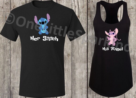 lilo and stitch couple shirts