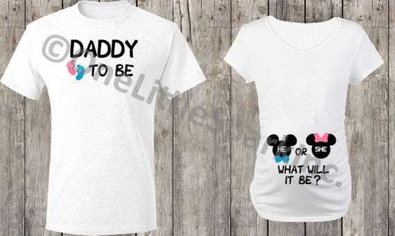 mickey maternity shirt