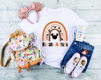 Animal kingdom shirt lion king shirt  disney matching family shirt Hakuna Matata shirt Disney rainbow shirt Jambo safari mode Disney rainbow