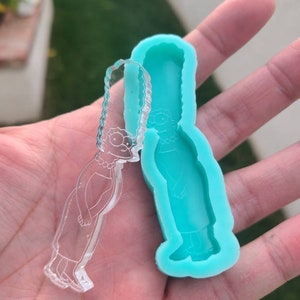 Marge silicone mold for resin crafts