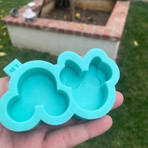 Mouse and lady mouse FRESHIE VENT CLIP silicone mold for car freshie crafts and wax melts, candels , resin crafts