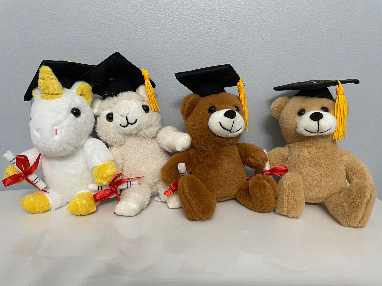 Personalized Graduation Stuffed Animal Custom Graduation Etsy